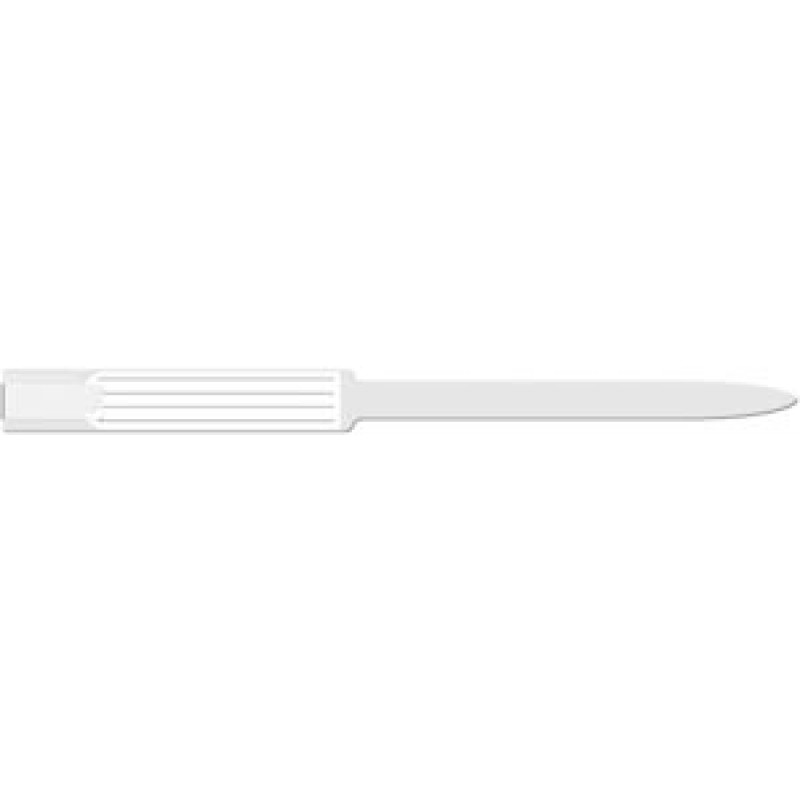 Medical ID Solutions 8640 Wristband, Adult, Insert, Self Adhesion, Sealing, Soft Vinyl, Clear, 250/bx