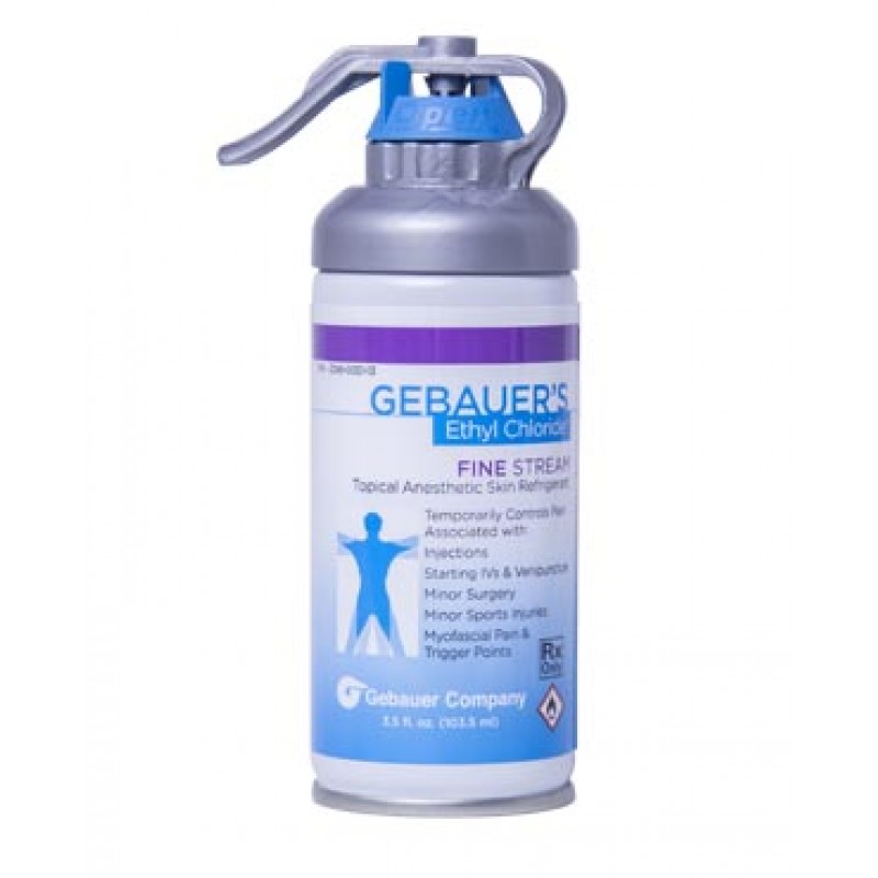 Gebauer Company 0386-0001-13 Fine Stream, 3.9 fl oz (115ml), Accu-Stream 360, Aerosol Can (Rx), 12/dz (Item is considered HAZMAT and cannot ship via Air or to AK, GU, HI, PR, VI - See Vendor Information Page for more details) (Item is Non-Returnable)