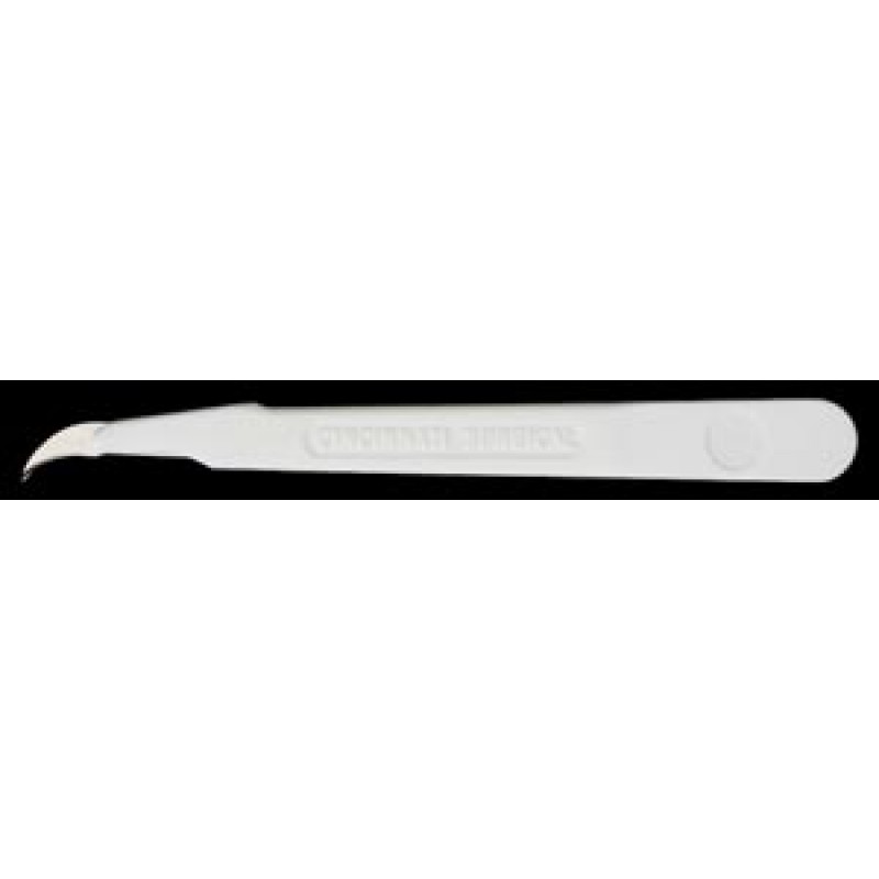 Cincinnati Surgical Company 0512 Scalpel, Stainless Steel, Size 12, White Handle, Disposable, Sterile, 10/bx (DROP SHIP ONLY)