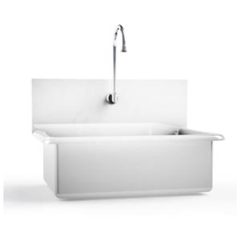 Blickman Industries 1317878001 Windsor Scrub Sink, (1) Place, Infrared Water Control (DROP SHIP ONLY)