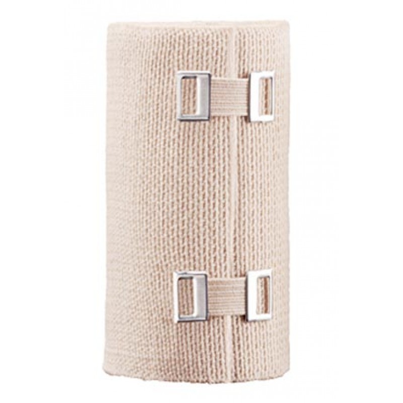 3M Health Care 207433 4" Elastic Bandages with Clips, 10/bx, 5 bx/cs (Continental US+HI Only)