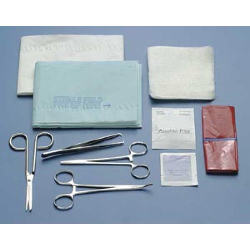 Busse Hospital Disposables, Inc. 756 Deluxe Instrument Tray, Sterile, 20/cs (US Only)