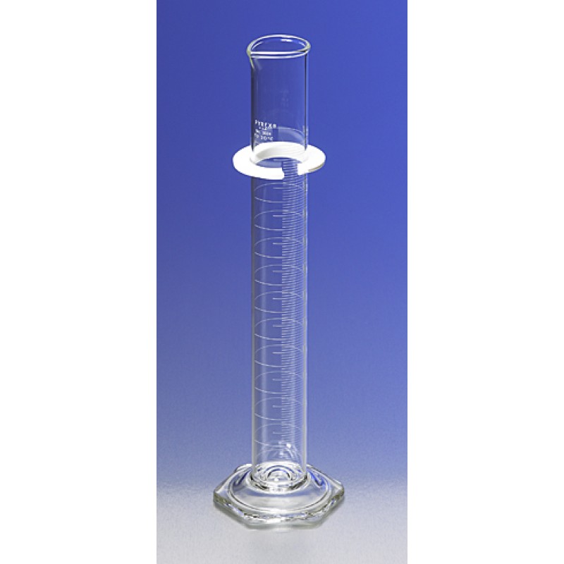 Corning 3024-50 PYREX® Single Metric Scale, 50 mL Graduated Cylinder, TD