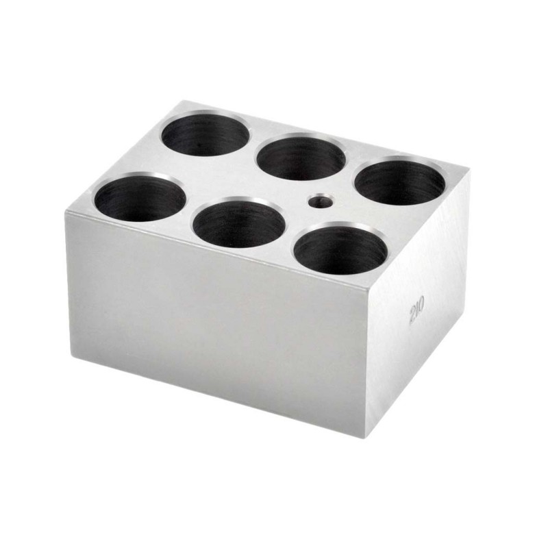 Ohaus 30400155 Module Block 25 mm Test Tube 6 Hole Accessory