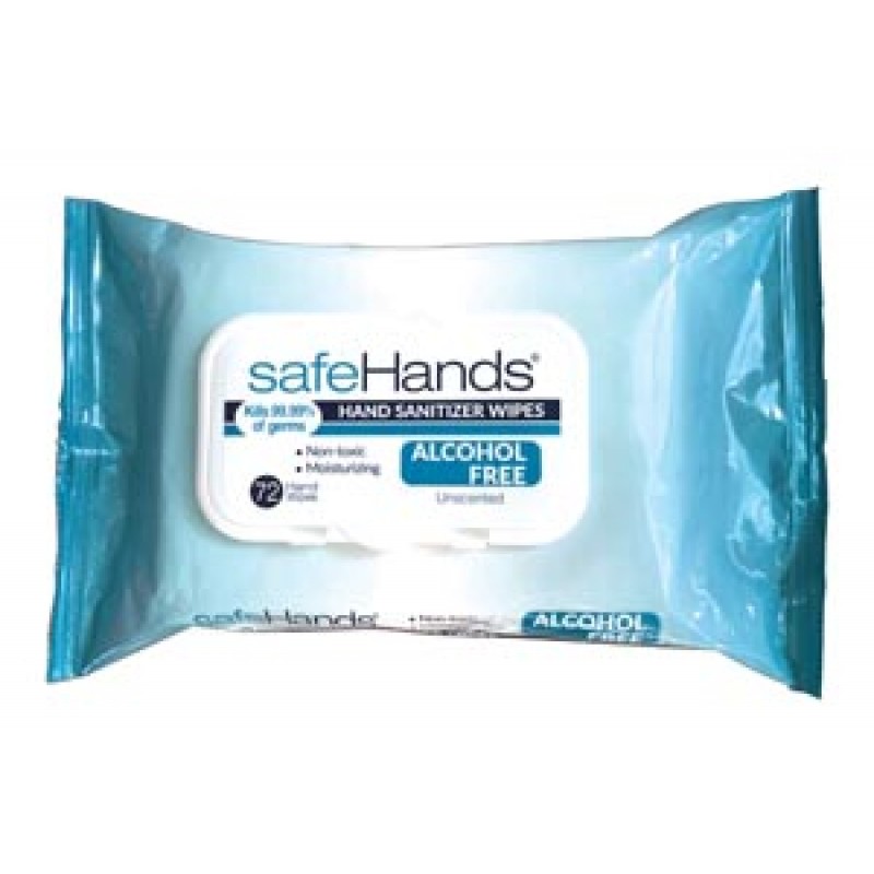 SafeHands WIPES-72-20 Soft Flat Pack Wipes, 72-Count, 20/cs (Minimum Order Requirement See Vendor Information Page) (DROP SHIP ONLY)