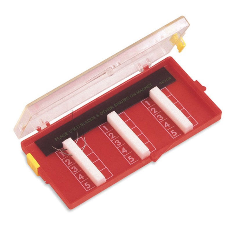 Needle Counter 1314, Foam Strip, 15/30 Count/ Capacity, Black Magnet, 12/bx, 8 bx/cs (Continental US Only)