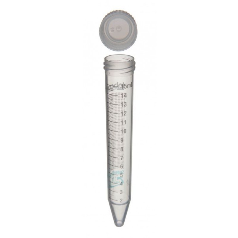 3134-345-001 Labcon 15 mL Centrifuge Tube, Clear, Sterile, RNase/DNase Free