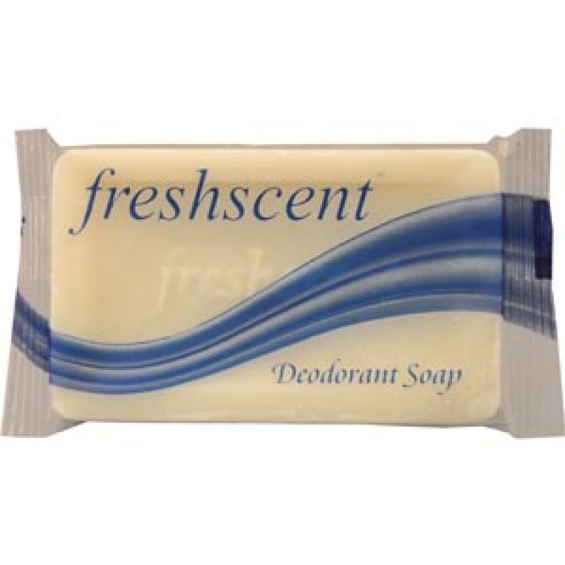 New World Imports S34 Freshscent Deodorant Soap, #3/4, Individually Wrapped, 100/bx, 10 bx/cs