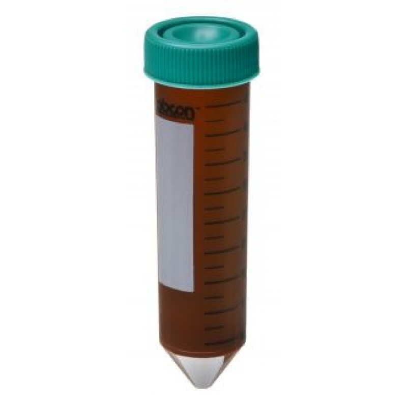 3192-435-008 Labcon 50 mL Centrifuge Tube, Amber Color, Sterile, Racked, RNase/DNase Free (25 Tubes/Rack, 500 Tubes/Case)
