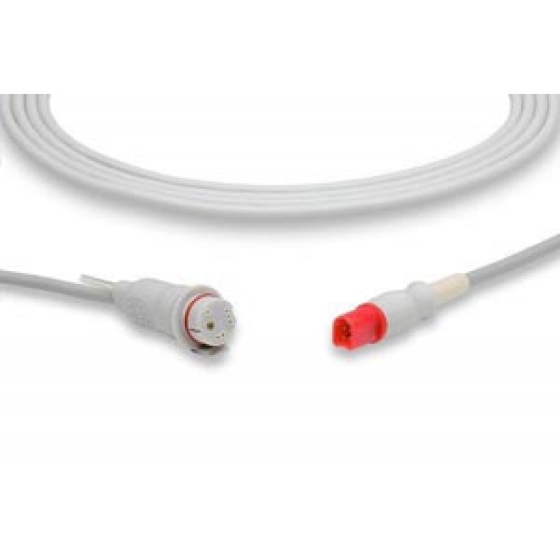 Cables and Sensors IC-DT1-BD0 IBP Adapter Cable BD Connector, Mindray > Datascope Compatible w/ OEM: 040-000053-00 (DROP SHIP ONLY) (Freight Terms are Prepaid & Added to Invoice - Contact Vendor for Specifics)