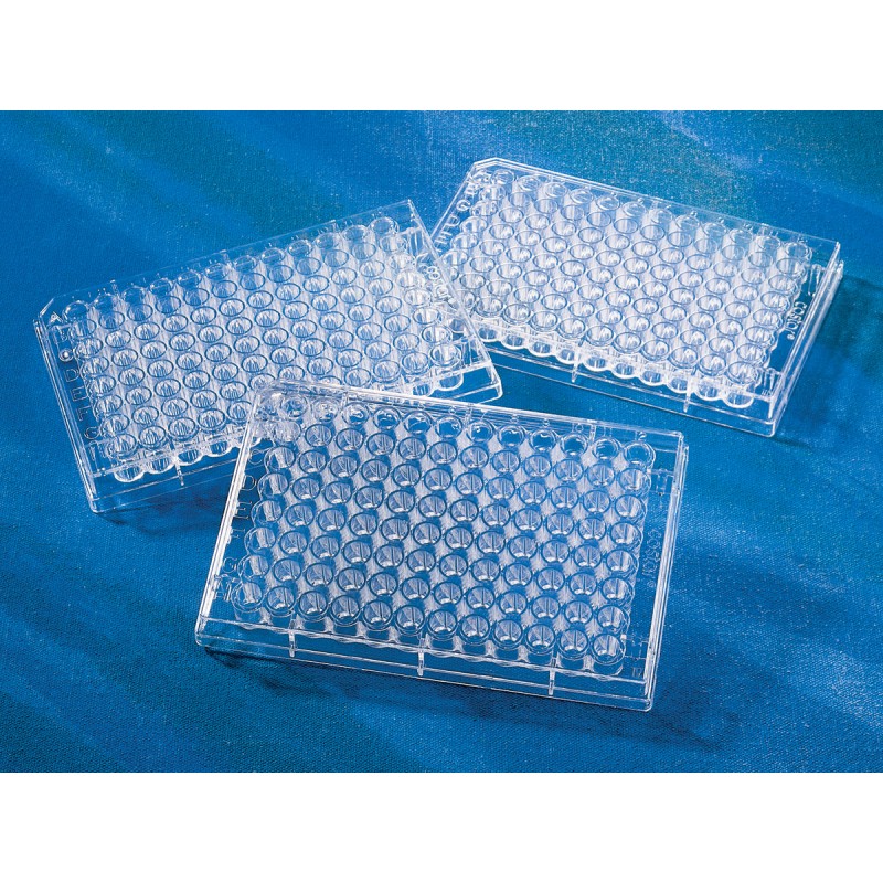 Corning 3367 Corning® 96-well Clear Round Bottom Polystyrene Not Treated Microplate, Individually Wrapped, without Lid, Sterile
