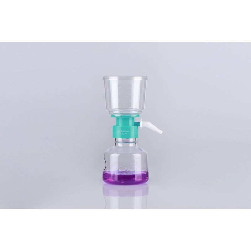 250 mL Vacuum Filtration, 0.10 μm, PES, Sterile, 1/pk, 12/cs