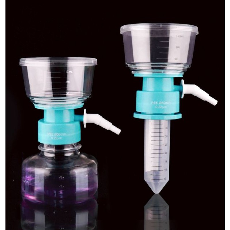 50 mL Vacuum Filtration, 0.10 μm, PES, Sterile, 1/pk, 12/cs
