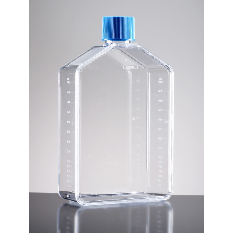 Corning 353028 Falcon® 175cm² Rectangular Straight Neck Cell Culture Flask with Plug Seal Cap