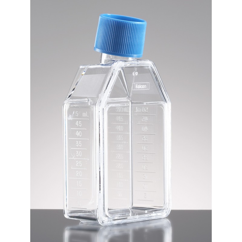 Corning 354536 Corning® BioCoat® Poly-D-Lysine 25cm² Rectangular Canted Neck Cell Culture Flask with Vented Cap