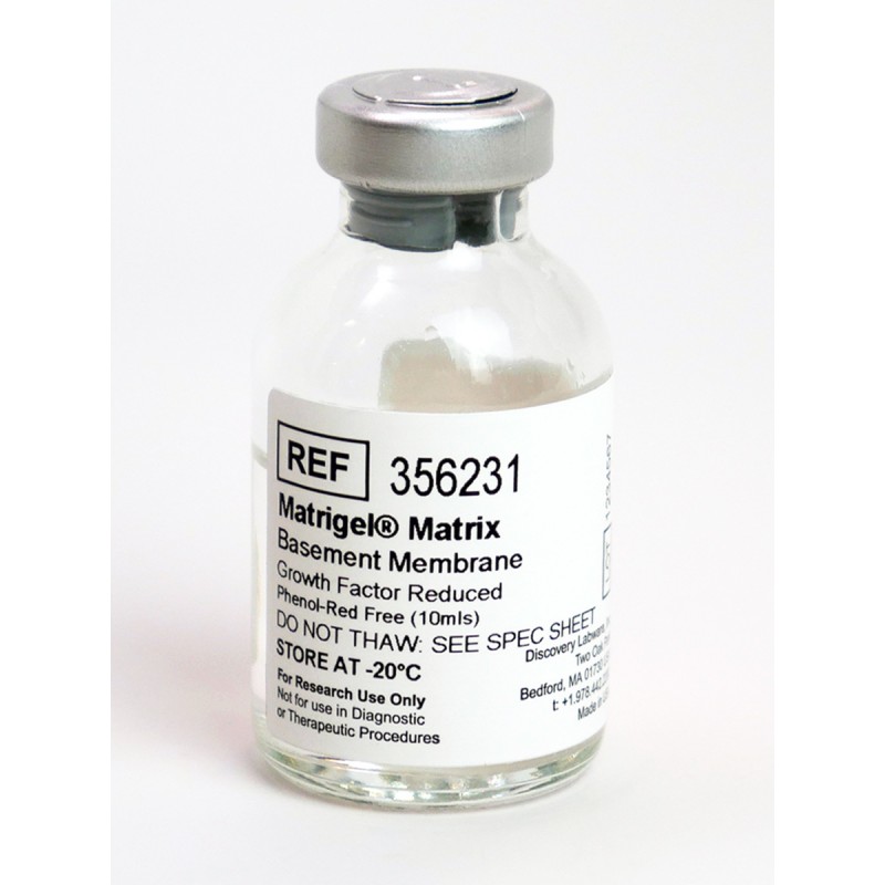 Corning 356231 Corning® Matrigel® Growth Factor Reduced (GFR) Basement Membrane Matrix, Phenol Red-free, LDEV-free, 10 mL