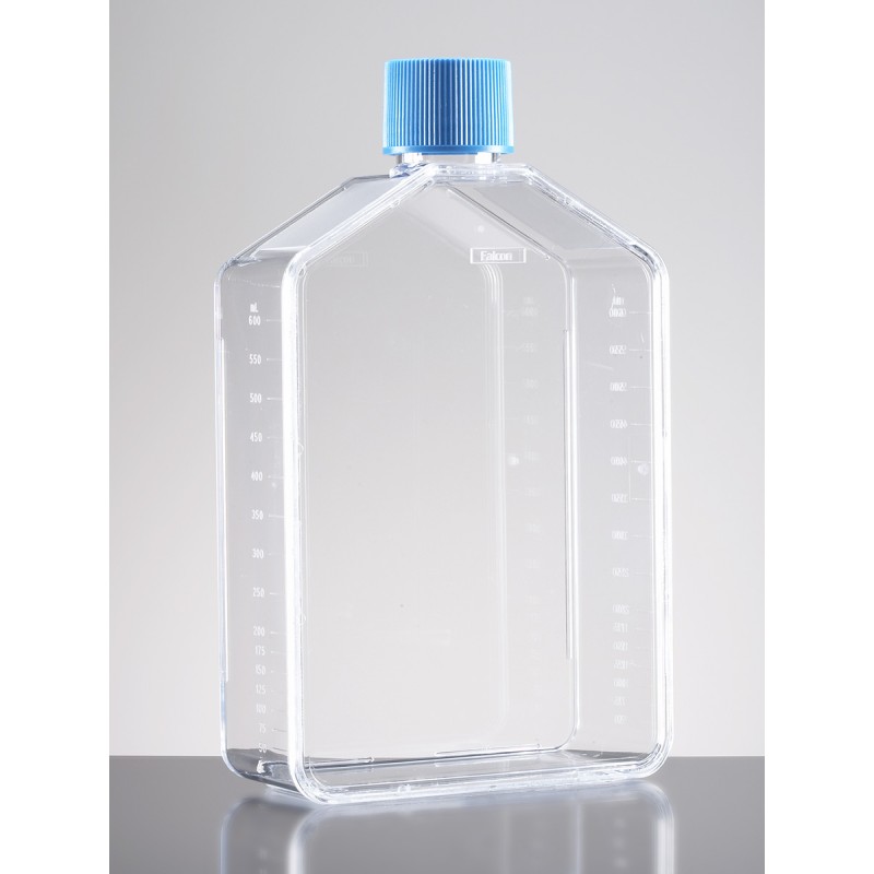Corning 356243 Corning® PureCoat™ Fibronectin Peptide 175cm² Rectangular Canted Neck Cell Culture Flask with Vented Cap