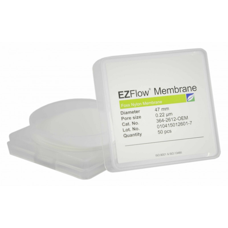 364-2612-OEM EZFlow®  Membrane Disc Filter, 0.22µm Nylon, 47mm, 50pk, Foxx Life Sciences