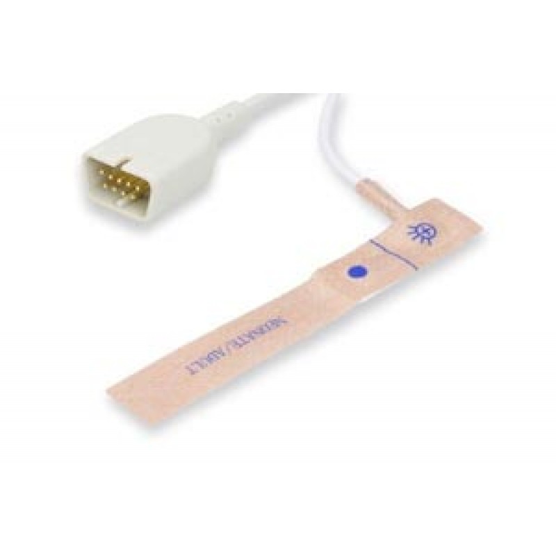 Cables and Sensors S543-160 Disposable SpO2 Sensor Neonate (<3Kg), 24/bx, Nihon Kohden Compatible w/ OEM: TL-253T, TL-273T3, DN-2203-6, DN-2203-6S, DW-2203-6, DW-2203-6S (DROP SHIP ONLY) (Freight Terms are Prepaid & Added to Invoice - Contact Vendor for S