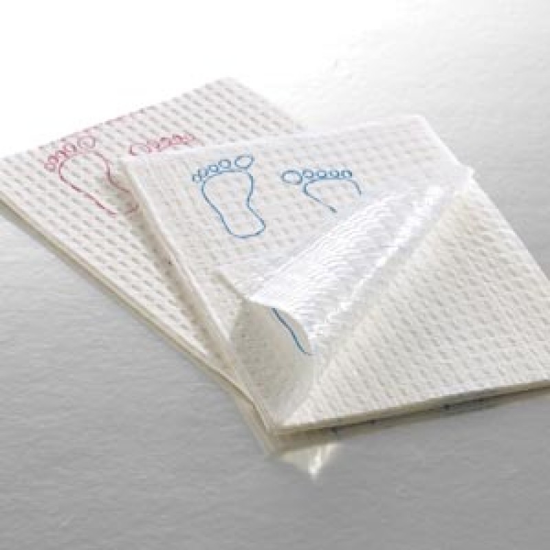 Graham Medical 194 Polyback Towel, 13½" x 18", Mauve, Footprint®, 3-Ply, 500/cs (To Be DISCONTINUED - PART NUMBER CHANGE COMING SOON)