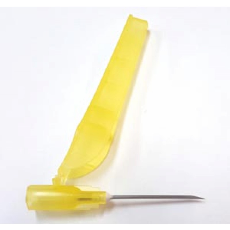 Exel Corporation 27417 Safety Hypodermic Needle, 20G x 1", 100/bx, 10 bx/cs (48 cs/plt)