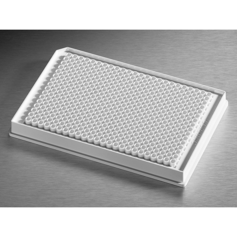 Corning 3824BC Corning® Low Volume 384-well White Flat Bottom Polystyrene NBS Microplate, 10 per Bag, without Lid, With Generic Bar Code, Nonsterile