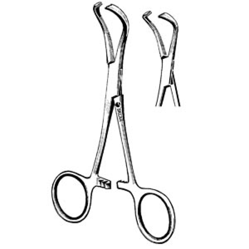 Sklar Instruments 47-2837 Lorna-Edna Towel Clamp, 4" (DROP SHIP ONLY)