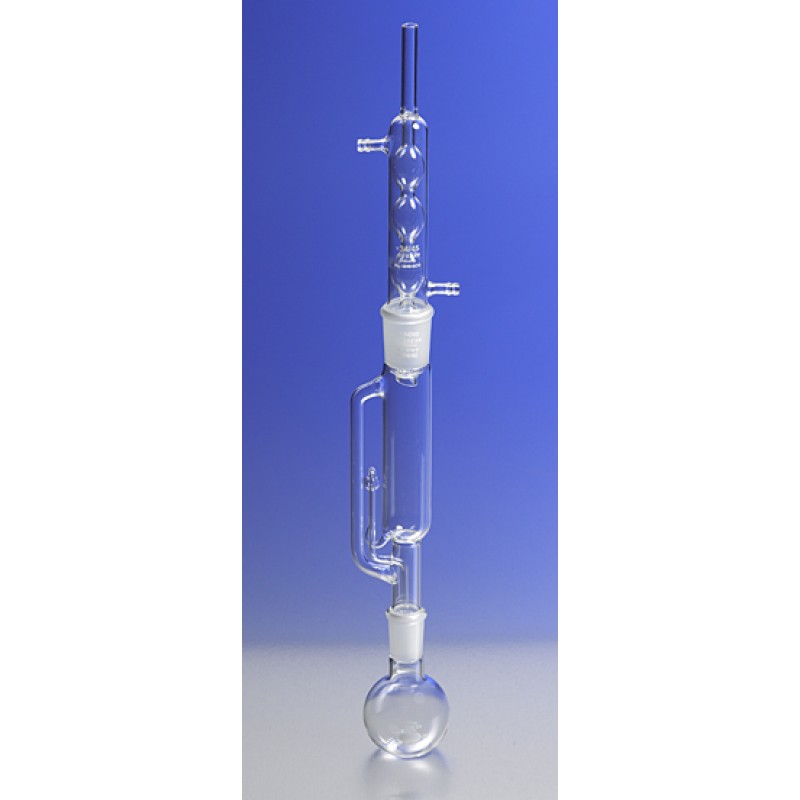 Corning 3840-M PYREX® 250 mL Extractor System with Soxhlet Extractor and Allihn Condenser