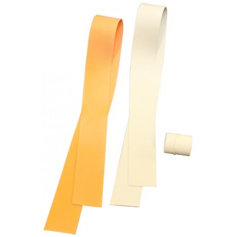 Dukal Corporation NLT4371 Tourniquet, Rolled & Banded, White, 1" x 18", Ultra Latex Free (LF), 250/bx, 10 bx/cs