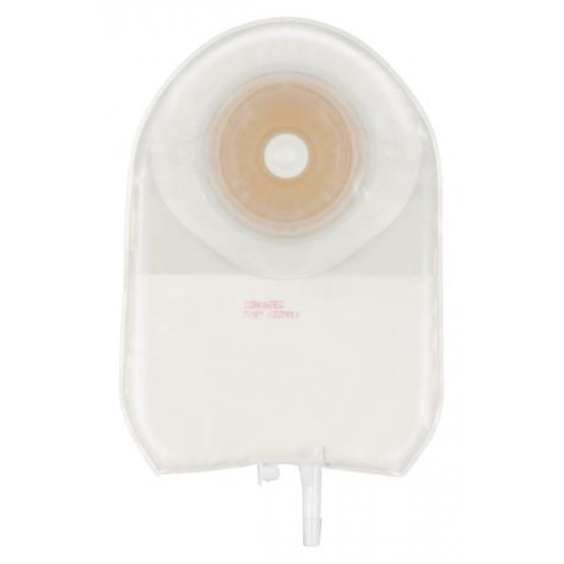 Convatec 175790 One-Piece Urostomy Pouch with Pre-Cut Durahesive Skin Barrier, Fold Over Tap, 8" Pouch, Transparent, 1/2" Stoma Opening, 5/bx (Continental US Only)