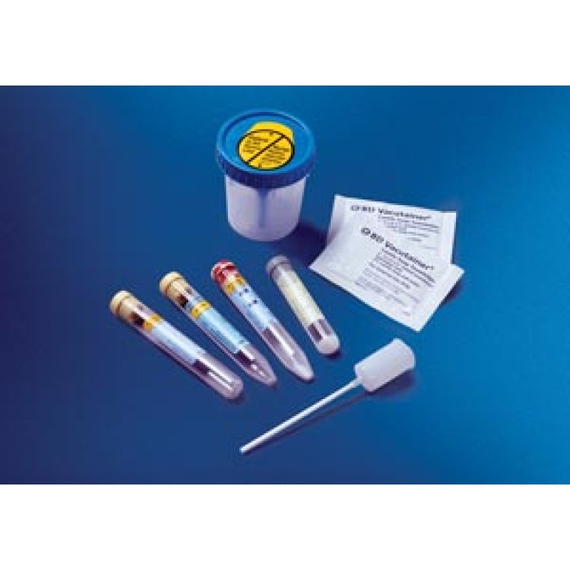 BD 364956 Urine Complete Kit: Collection Cups, 8mL Draw 16 x 100mm UA Plus Plastic Conical Bottom Tube, 4 mL Draw 13 x 75mm C&S Preservative Plus Plastic Tube & Castille Soap Towelettes, 50/cs (Temp Sensitive; Non-Returnable) (Continental US Only) (Drop S