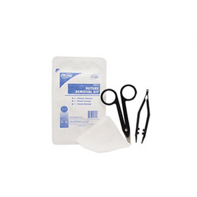 Dukal Corporation 15100 Suture Removal Kit, Sterile, 50/cs