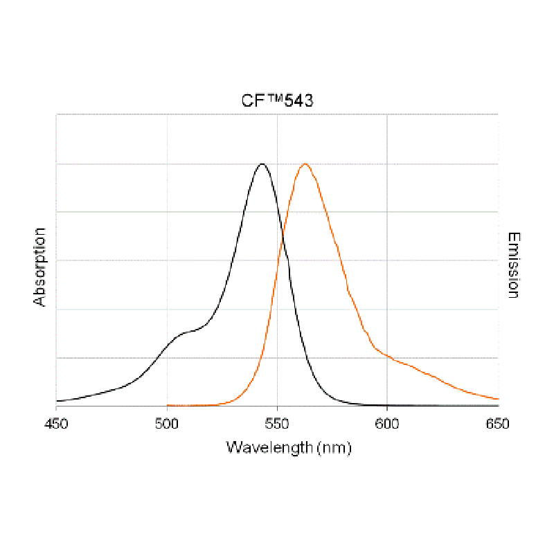 Biotium CF543-dUTP Structural Formula 