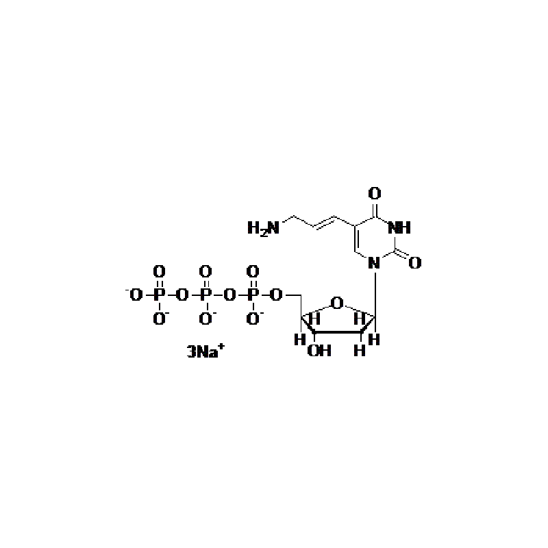 Biotium 5-Aminoallyl-dUTP (AA-dUTP) Structural Formula 