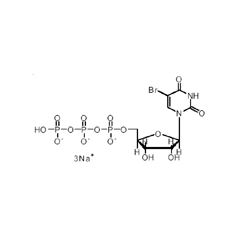 Biotium BrUTP  Structural Formula 