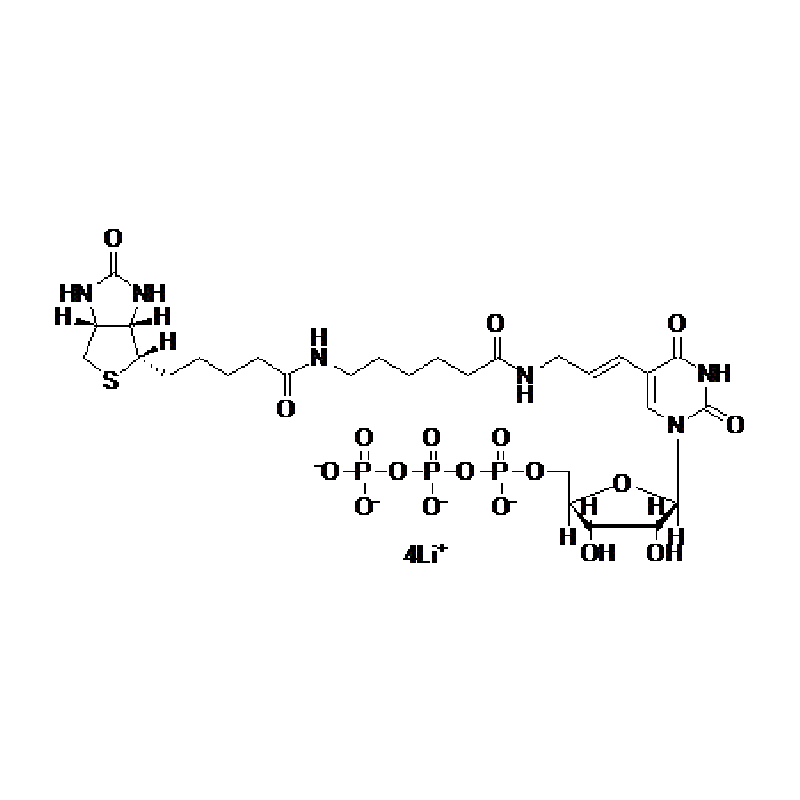 Biotium Biotin-11-UTP  Structural Formula 