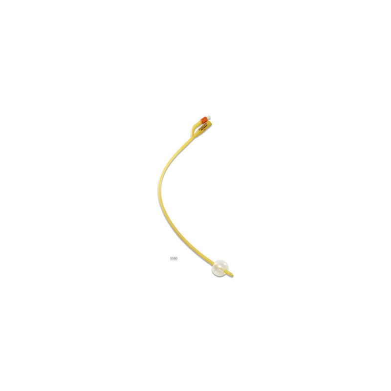 Foley Catheter, 30cc, Balloon, 2-Way, 12FR, 16"L, 10/ctn (Continental US Only)