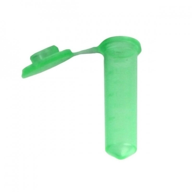 Bio Plas 2.0 mL G-Tube Flat Top Microcentrifuge Tube, Green