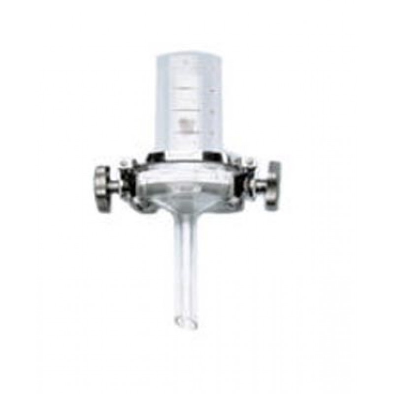 Cytiva 10443100 Glass Filtration Device, GV 100 Series, GV 100/1, Sieve Filter Support, Rubber Stopper Connection, 500mL