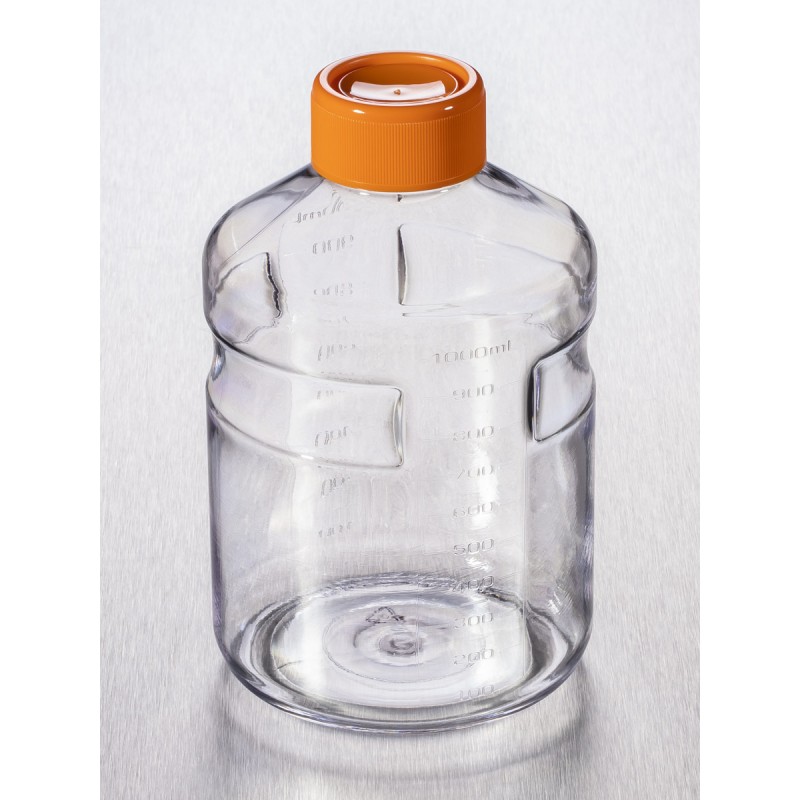 Corning 430518 Corning® 1L Easy Grip Polystyrene Storage Bottles with 45 mm Caps