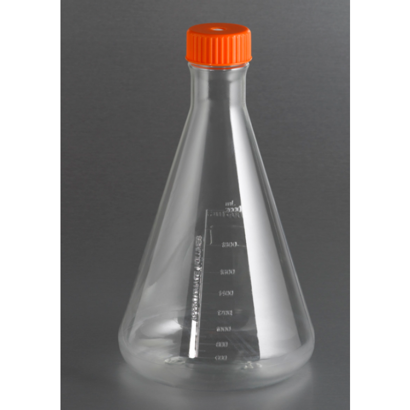 431147 Corning 1L Polycarbonate Erlenmeyer Flask with Vent Cap