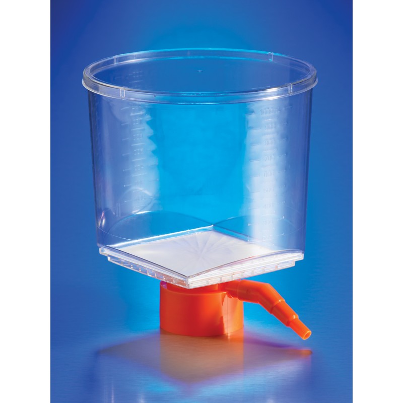 Corning 431174 Corning® 1000 mL Bottle Top Vacuum Filter, 0.22 µm Pore 54.5cm² PES Membrane, Fits 45 mm Diameter Necks, Sterile, 12/Case