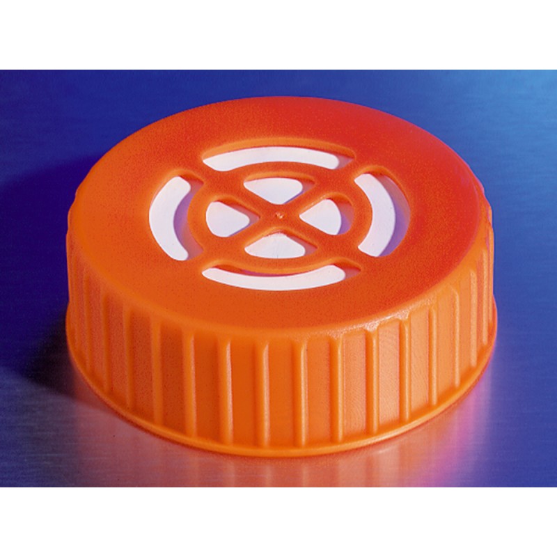 Corning 431339 Corning® 48 mm Polypropylene Cap, Vented, for 2L Plastic Erlenmeyer Flask