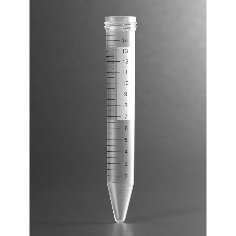 Corning 431470 Corning® 15 mL PP Centrifuge Tubes, Bulk Packed with No Cap, Sterile, 25/Sleeve, 500/Case