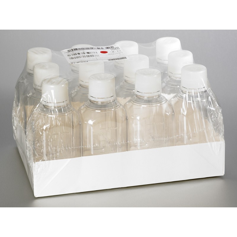 Corning 431733 Corning® 500 mL Octagonal PET Storage Bottles with 31.7 mm Screw Caps, Sterile