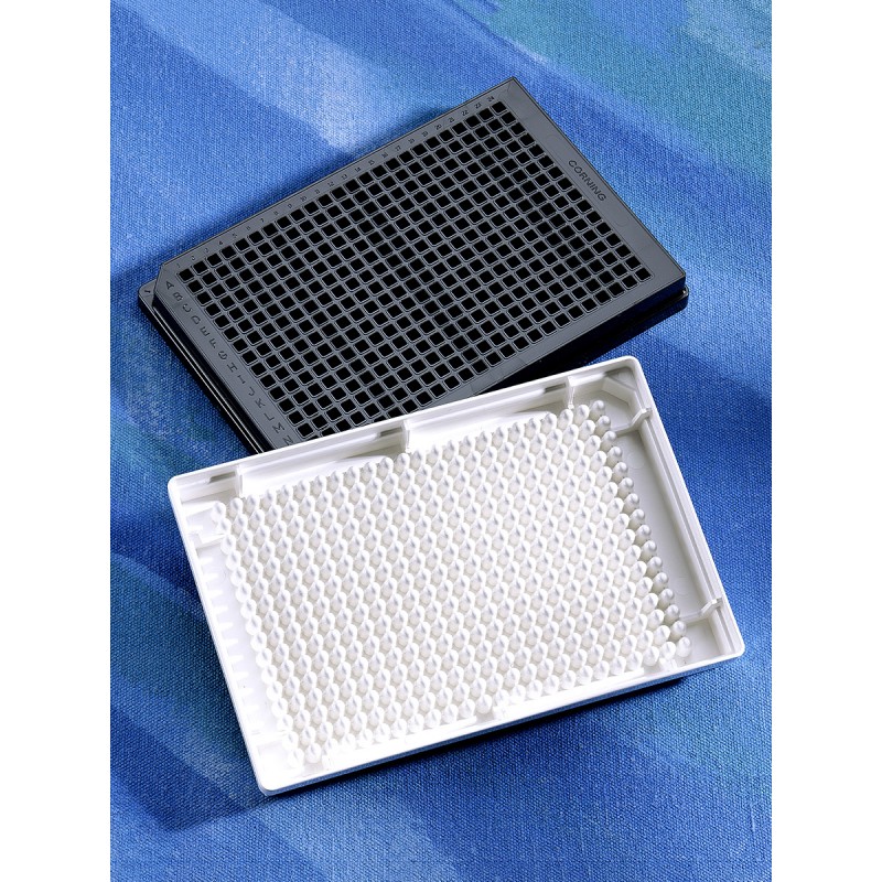 Corning 4513 Corning® 384-well Low Volume White Round Bottom Polystyrene NBS Microplate, 10 per Bag, without Lid, Nonsterile