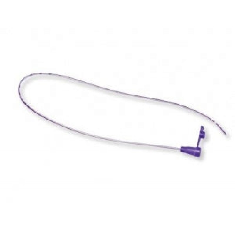 Feeding Tube with Safe Enteral Connections, 6.5FR, 16"L, PVC, Purple, 50/cs (Continental US Only)