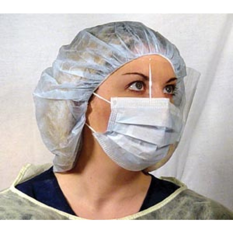 Dukal Corporation 1560 Face Mask, Fluid Shield & Earloop, Blue, 25/bx, 8 bx/cs (Temporarily Unavailable for Sale Due to Manufacturer Backorder with No Expected Release Date)