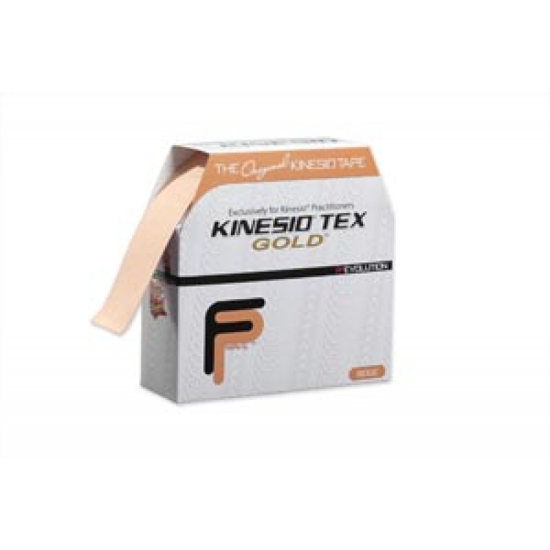 Kinesio Holding Corporation GKT14125FP Gold FP Tape, 2" x 34 yds, Bulk, 1 rl/ea (24/cs, 24 cs/plt) (Products cannot be sold on Amazon.com or any other 3rd party platform)  (090311)