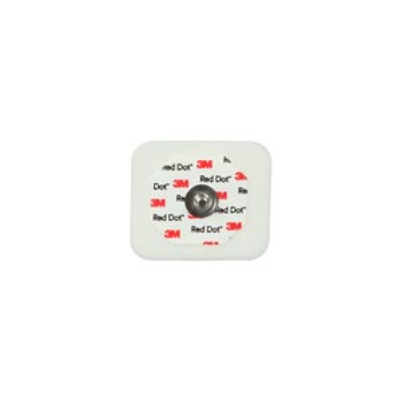 3M Health Care 2560 Monitoring Electrode, 1.60" x 1.36", Adult, Universal, Foam, Sticky Gel, Diaphoretic, 50/bg, 20 bg/cs (Continental US+HI Only)